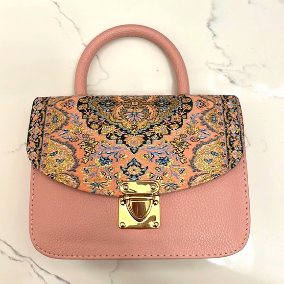 Handbags - Vintage Small Hand Purse with Shoulder Strap